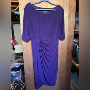 Professional purple dress